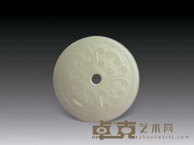 清 玉壁 直径5.5cm